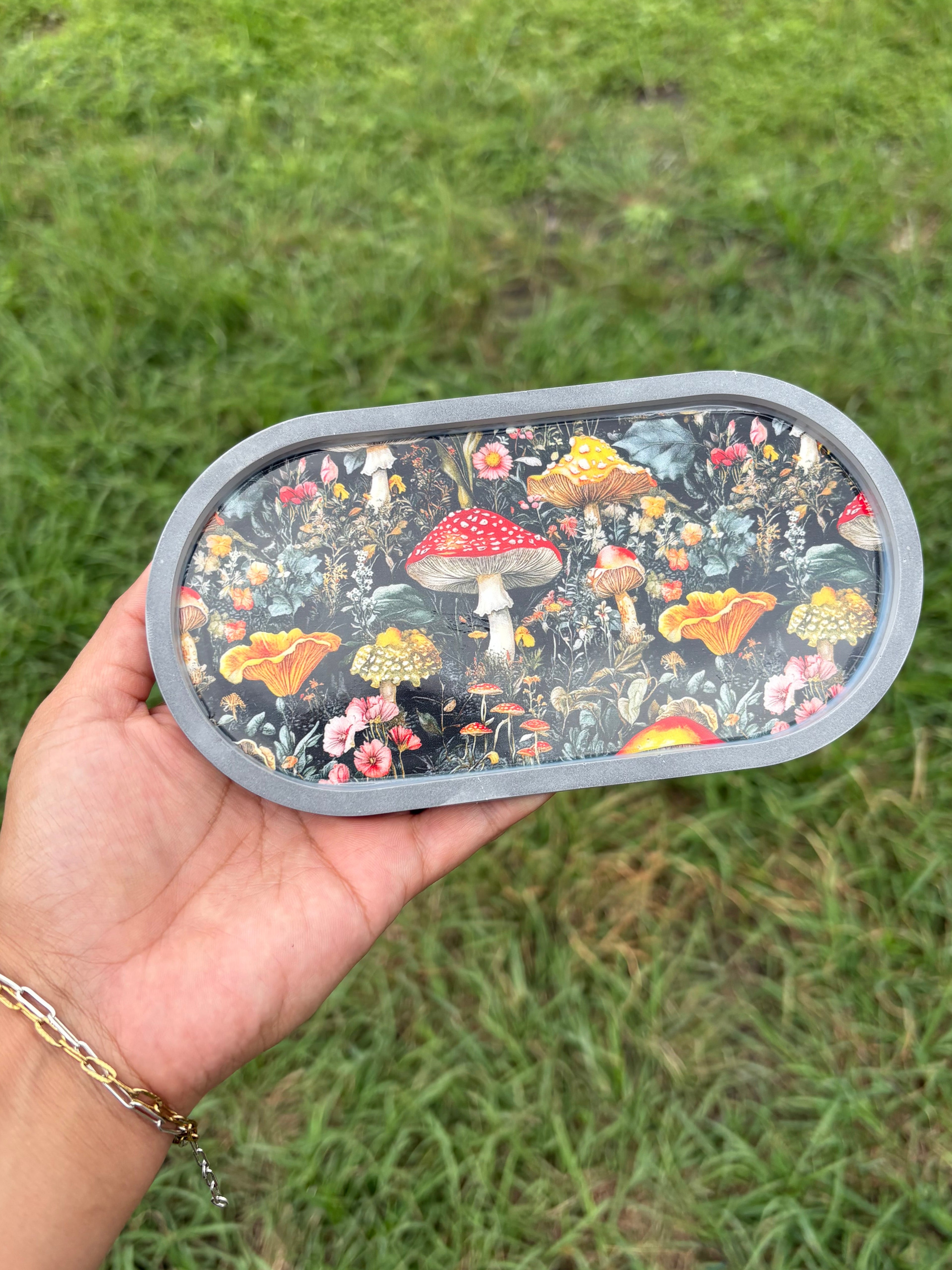 Enchanted Mushroom Trinket Tray 🍄✨